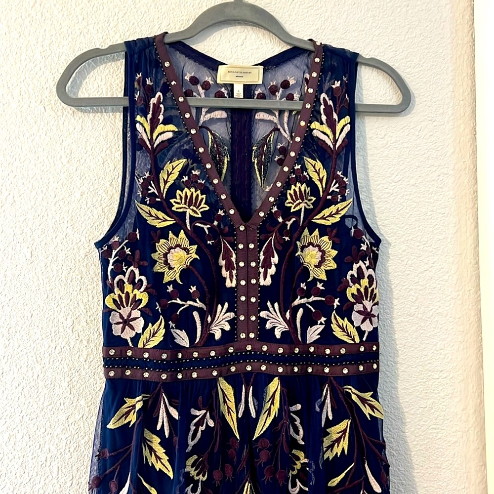 Anthropology dress size 6 worn once